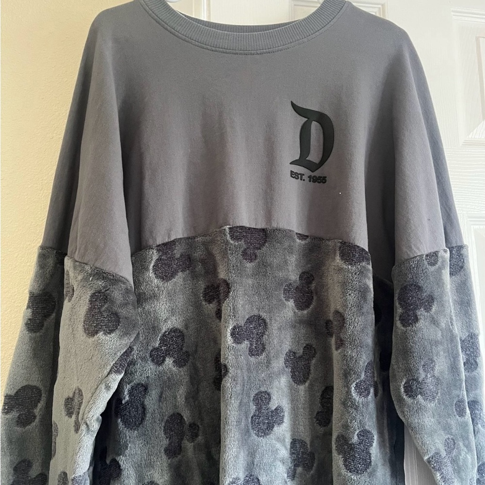 Gray Patterned Women's Sweater